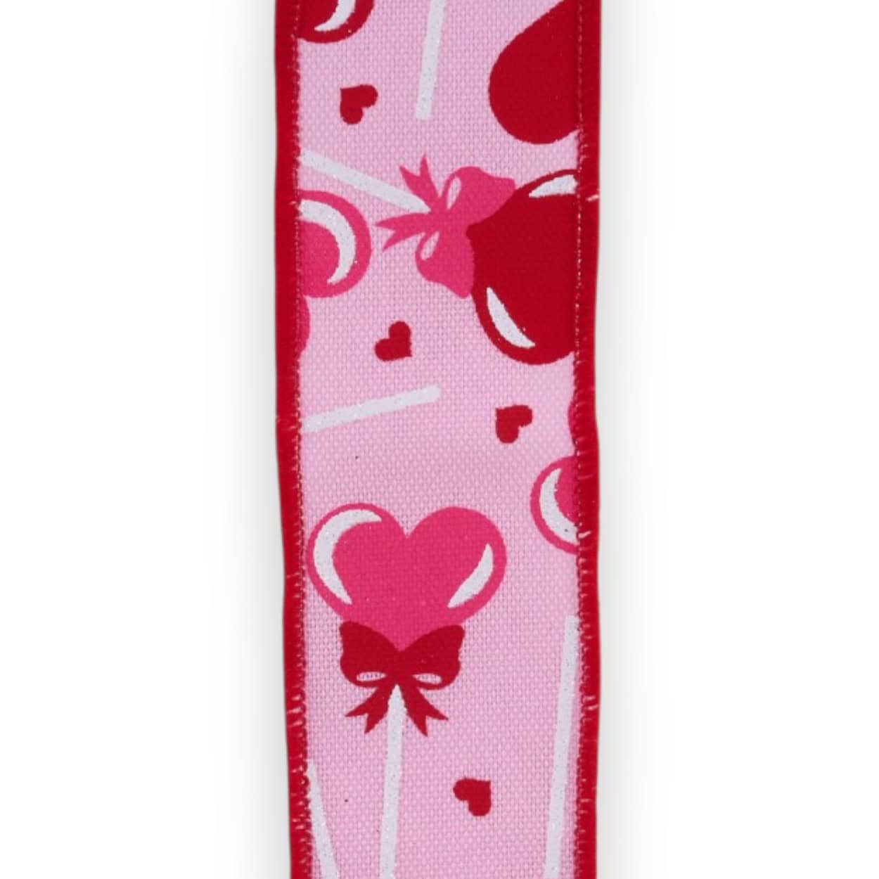 1.5" Valentine Lollipop Ribbon - 10 yards