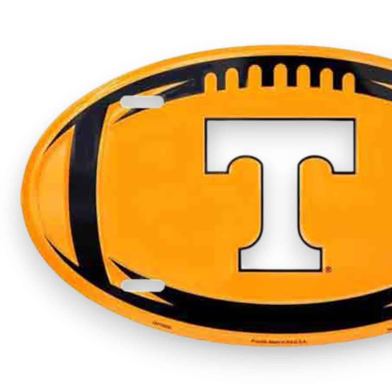 Tennessee Vols Oval License Plate
