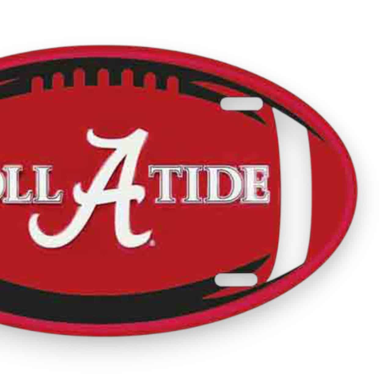 Alabama Oval License Plate