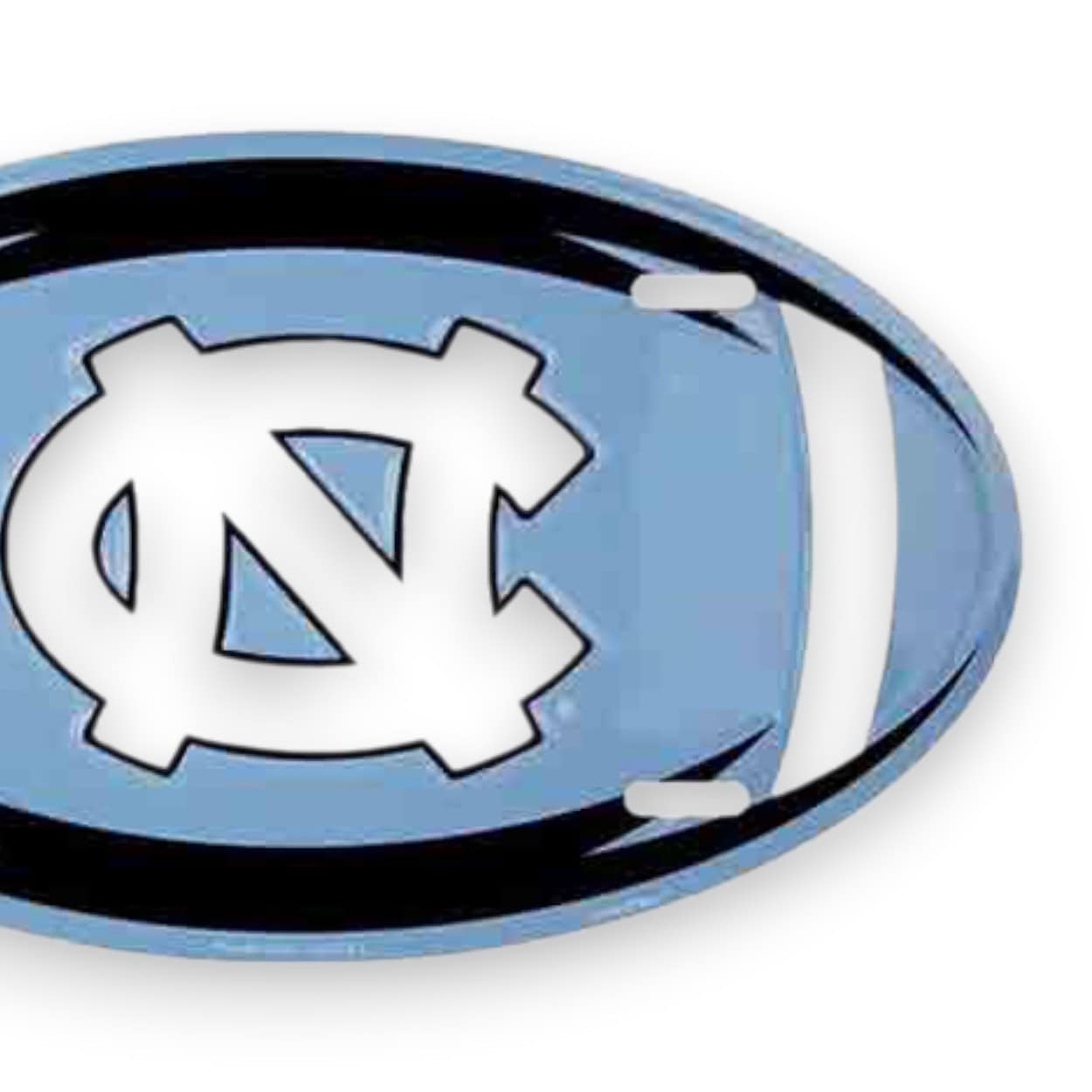 UNC Oval License Plate