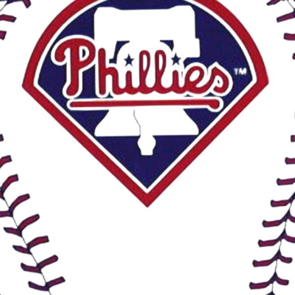 Philladelphia Phillies Round Metal Sign