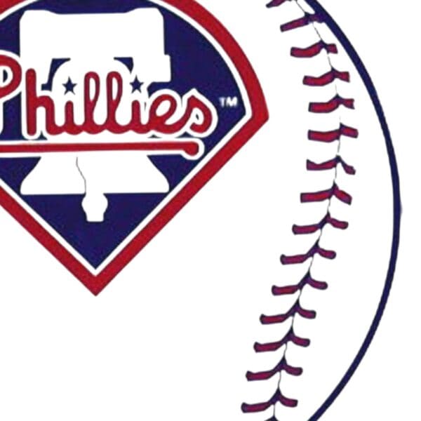 Philladelphia Phillies Round Metal Sign