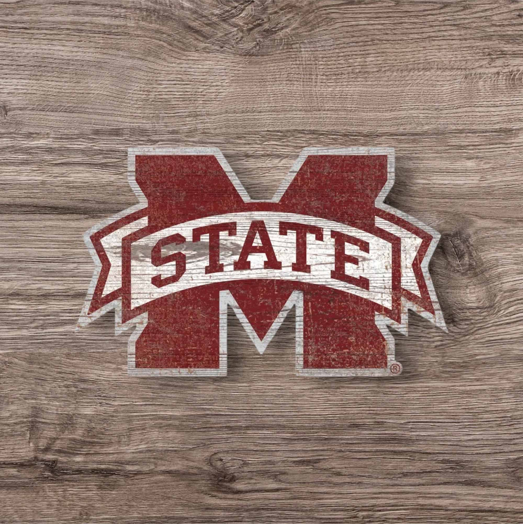 Mississippi State Logo Sign