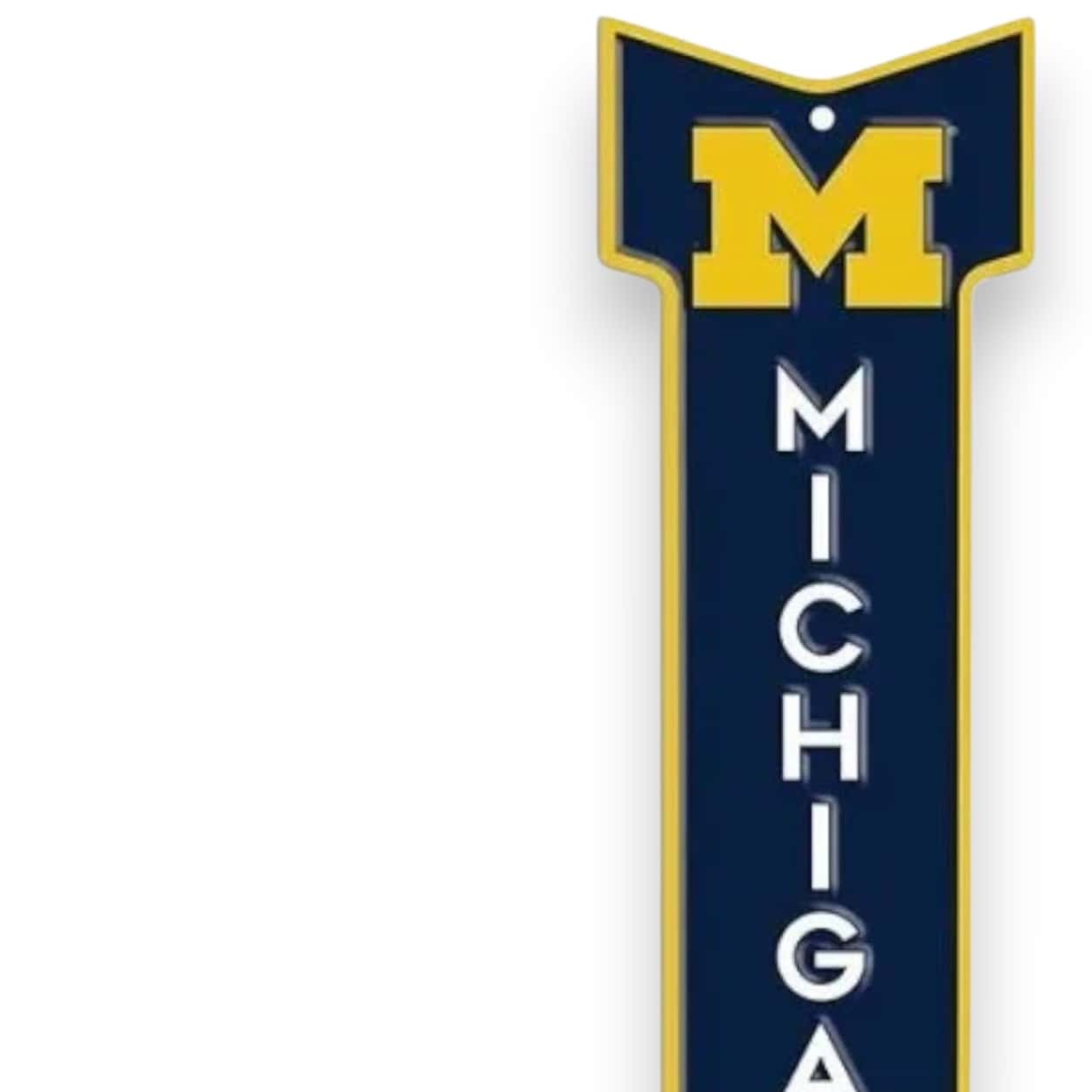 Michigan Fan Arrow Sign