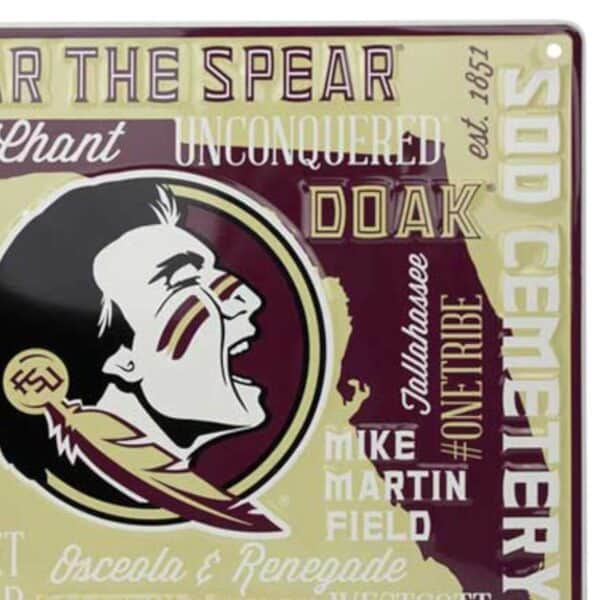 Florida State Square Sign
