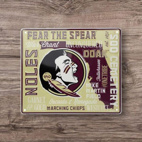 Florida State Square Sign
