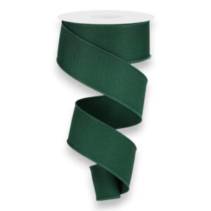 1.5" Hunter Green Ribbon - 10 yards