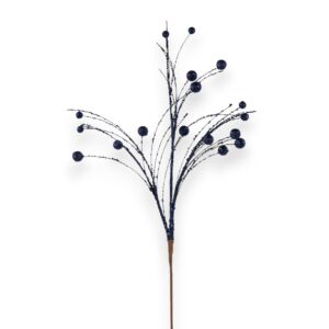 Navy Glitter Sequin Berry Fishline Spray