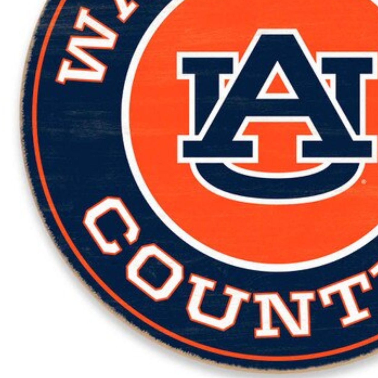 Auburn Tigers Wood Sign - Image 3