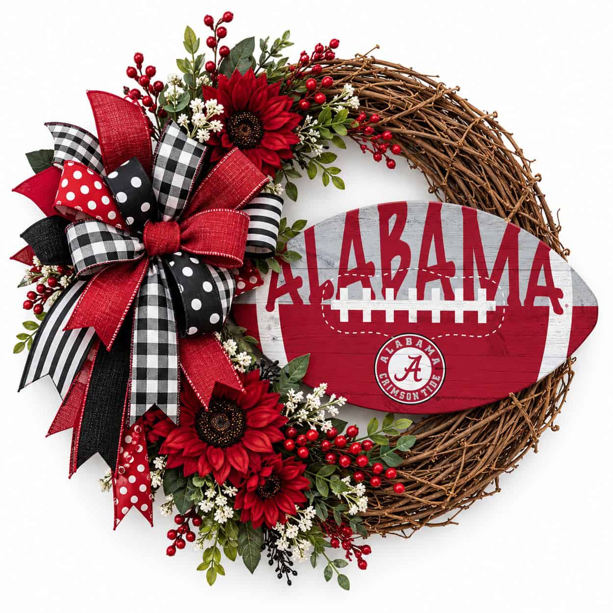 Alabama Football Wreath Ideas & Inspiration