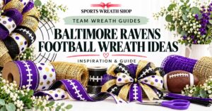 Baltimore Ravens Football Wreath Ideas