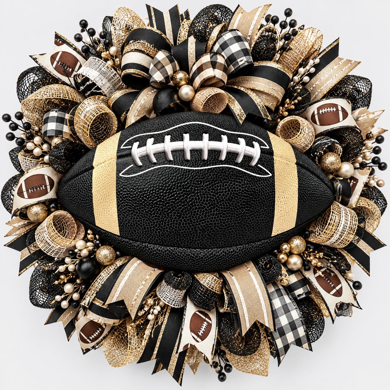 New Orleans Saints Football Wreath Ideas & Inspiration