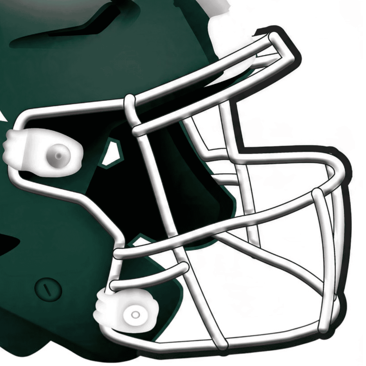 Michigan State Football Helmet Sign - Image 4
