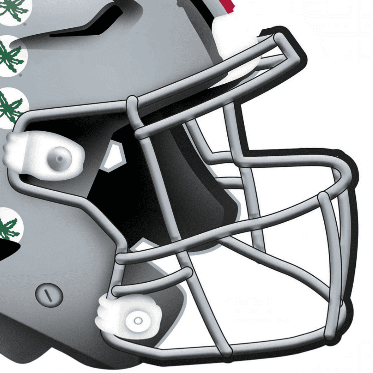 Ohio State Football Helmet Sign - Image 4