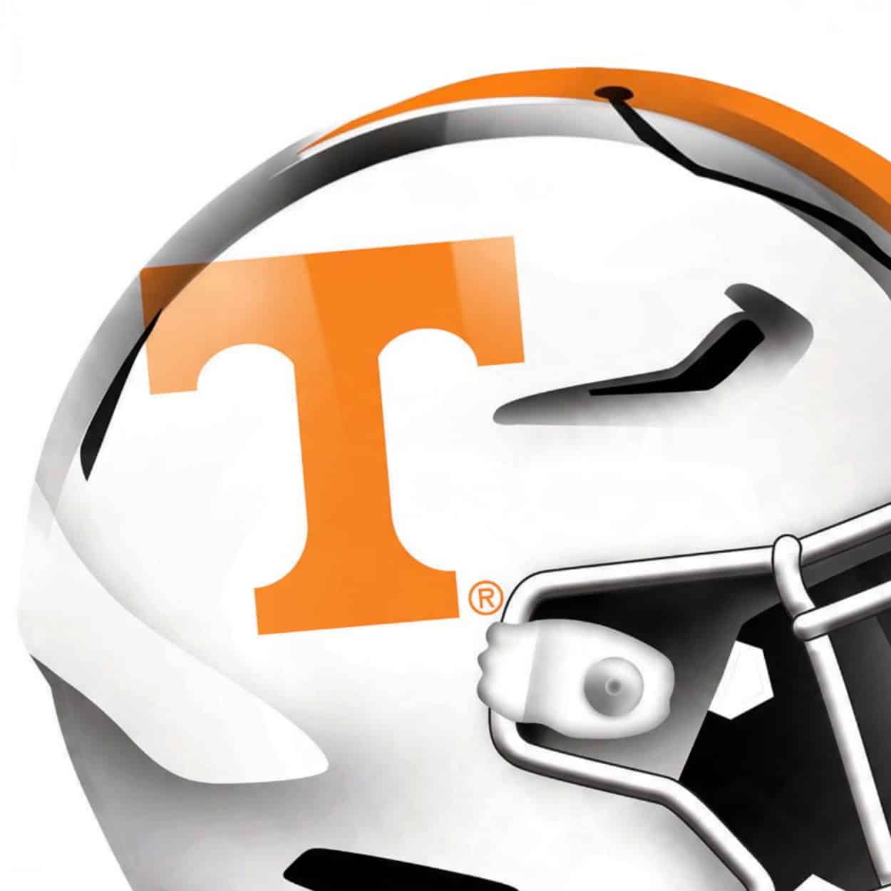Tennessee Vols Football Helmet Sign - Image 5