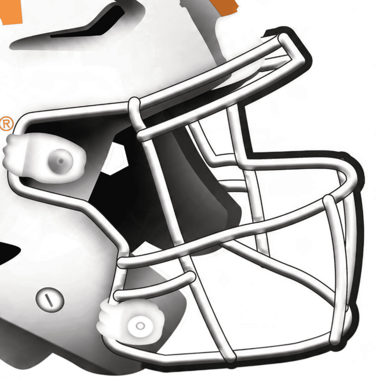 Tennessee Vols Football Helmet Sign - Image 4