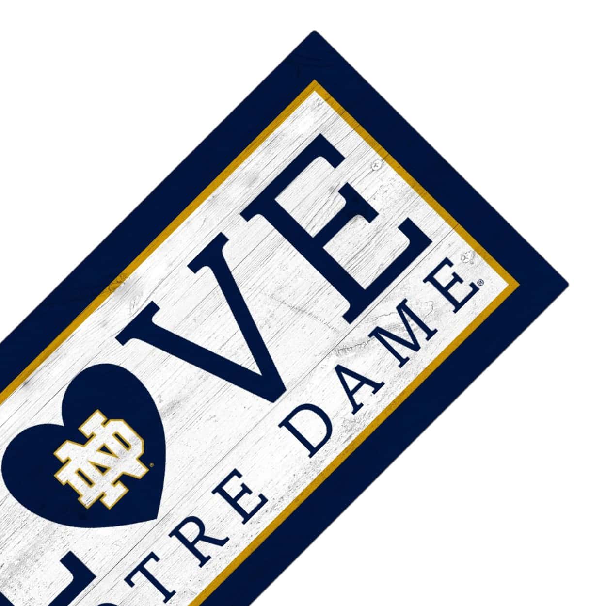 Notre Dame Love Sign - Image 6
