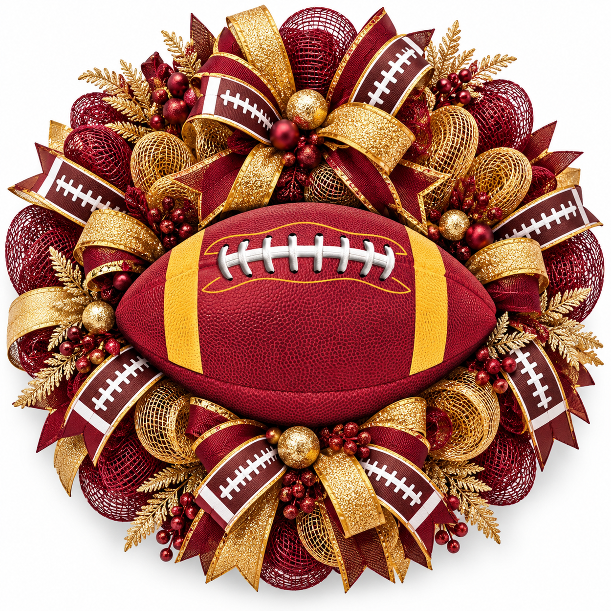 Kansas City Chiefs Football Wreath Ideas & Inspiration