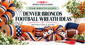 Denver Broncos Football Wreath Ideas