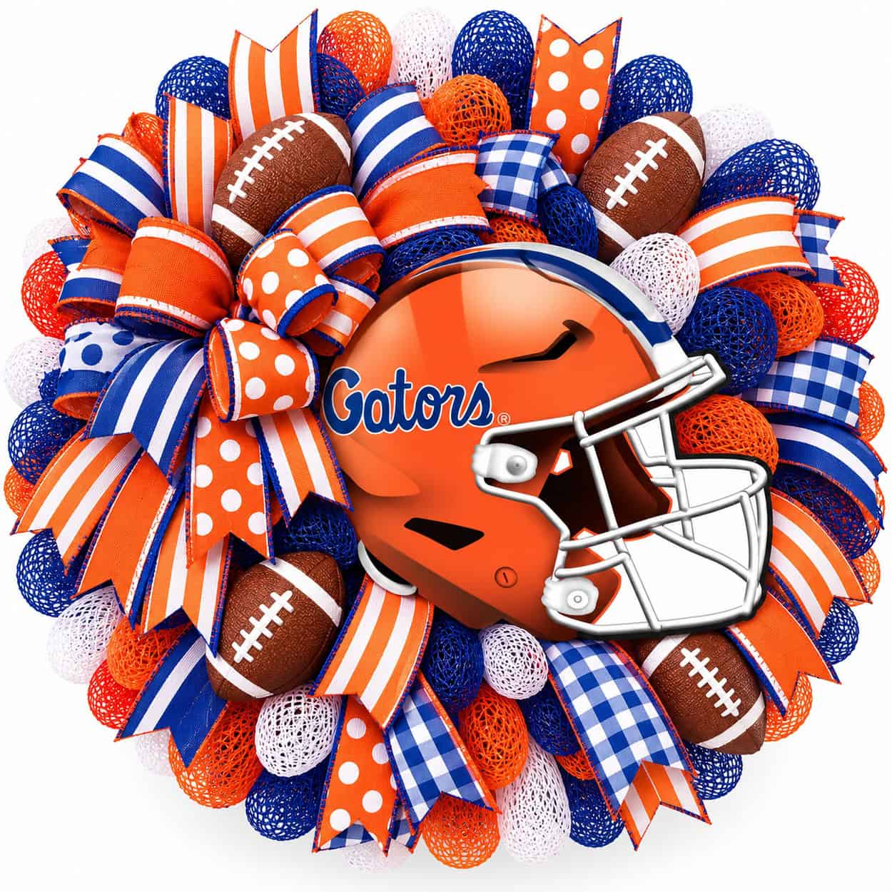 Florida Gators Football Helmet Wreath