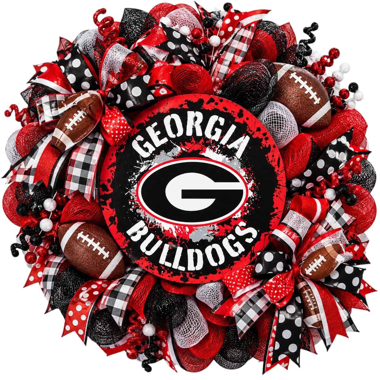 Georgia Bulldogs Football Wreath-AI Georgia Bulldogs Football Wreath Ideas & Inspiration