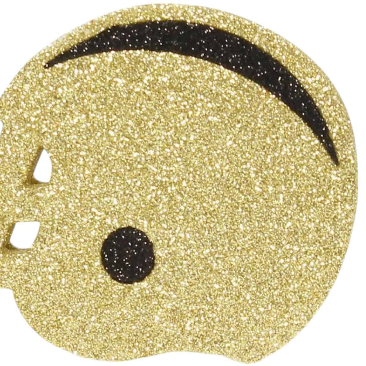 Flat football helmet ornament for football wreath making, SKU MD0274X9