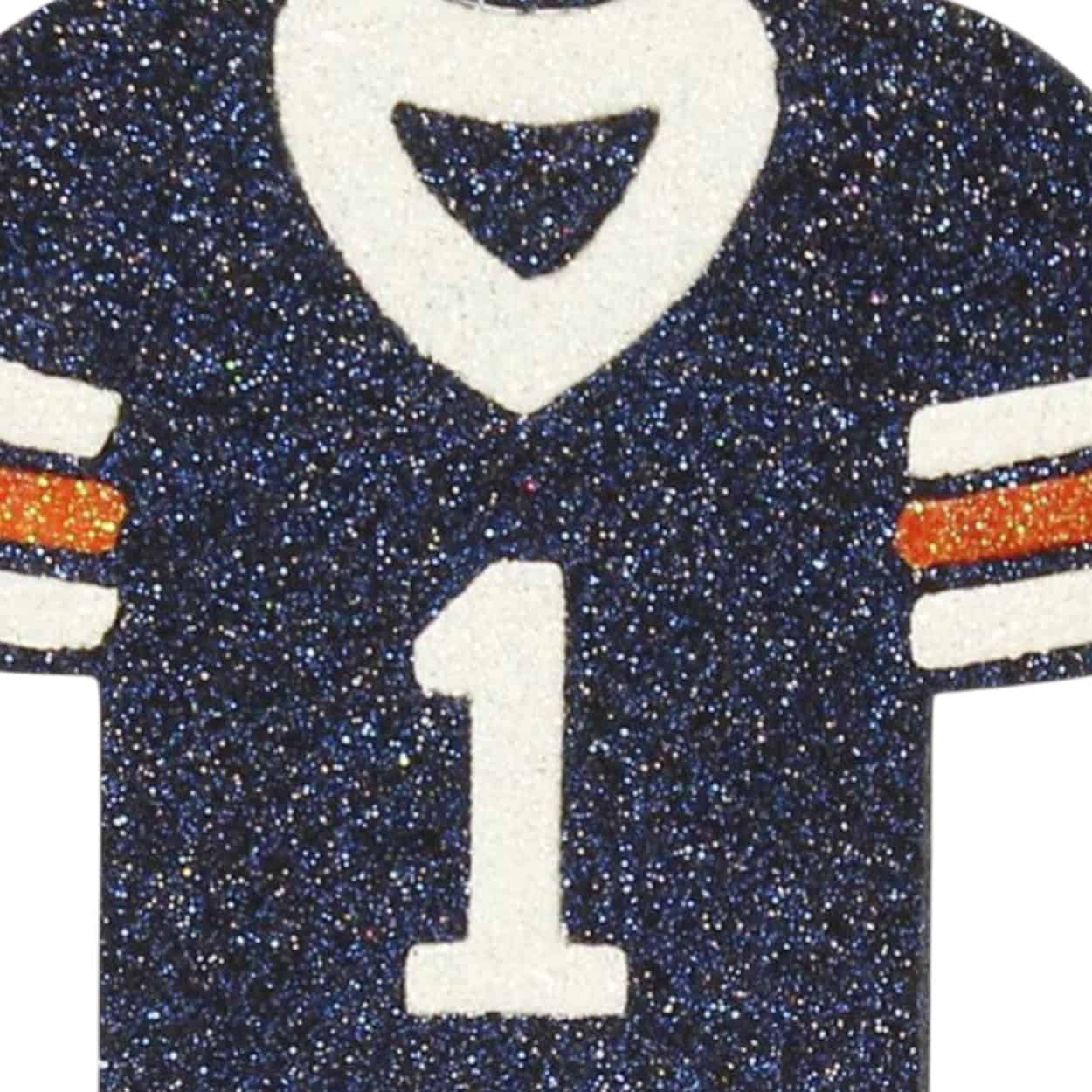 Flat Football Jersey Ornament for football wreath making, SKU MD0286E5