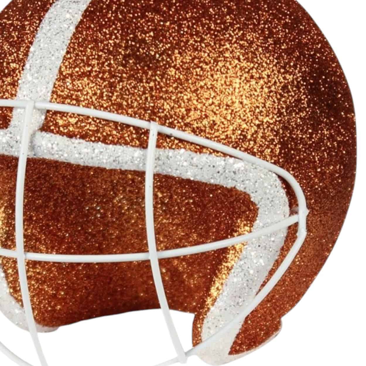 3D Football Helmet Ornament for football wreath making, SKU MS1180E8