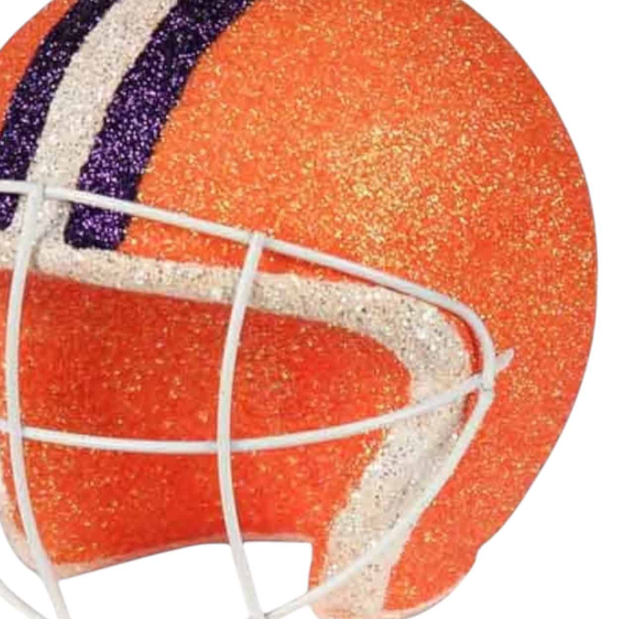 3D Football Helmet Ornament for football wreath making, SKU MS1181F8