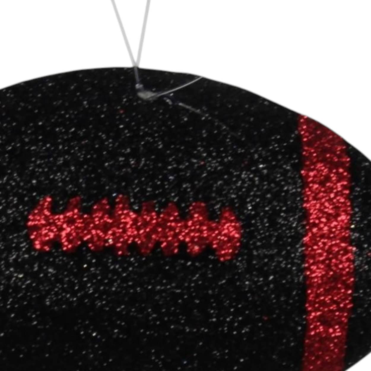 3D Football Ornament for football wreath making, SKU MS1200F6