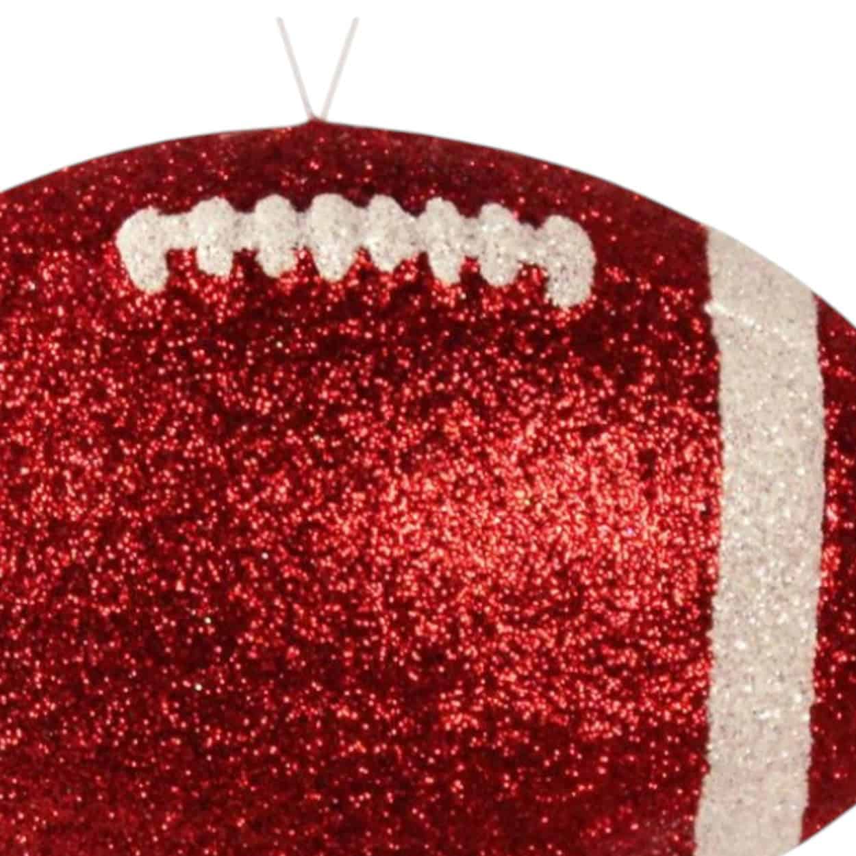 3D Football Ornament for football wreath making, SKU MS1200H3