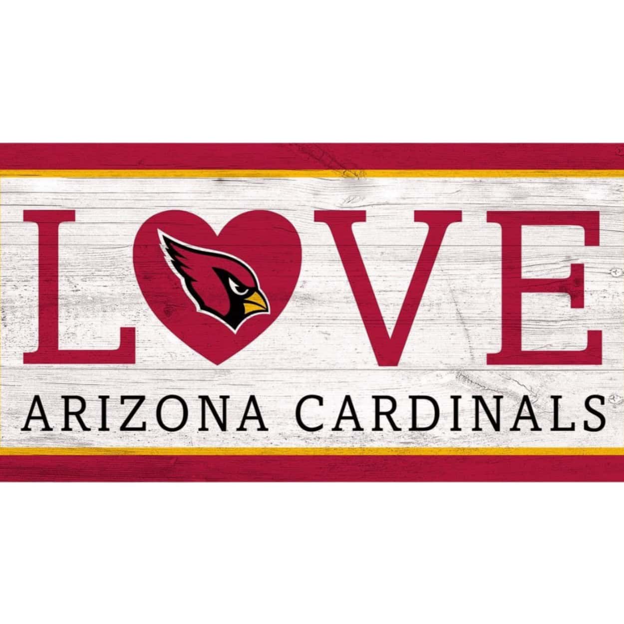 Arizona Cardinals Love Sign - Image 5
