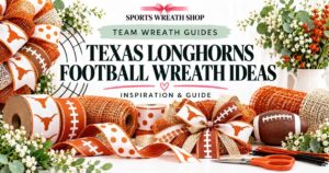 Texas Longhorns Football Wreath Ideas